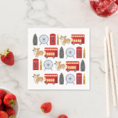 London Icon Collage Servet (Insitu)