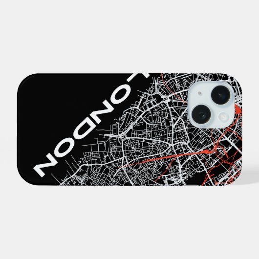 London iphone case iPhone 15 hoesje (Achterkant horizontaal)