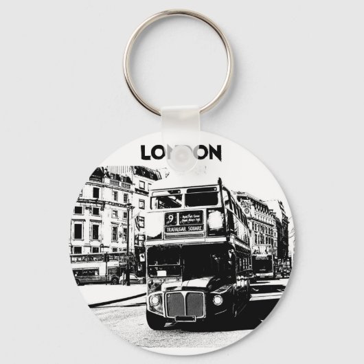 London keyring sleutelhanger (Voorkant)