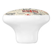 London Knob Keramische Knop (Zijkant)