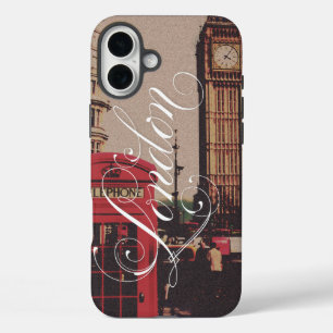 London Landmark Foto iPhone 16 Plus Hoesje