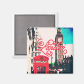 London Landmark  Foto Magneet (Voorkant / Achterkant)