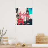 London Landmark Foto Poster (Keuken)