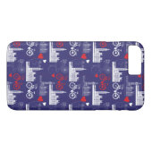 London Landmarks Pattern Case-Mate iPhone Case (Achterkant (Horizontaal))