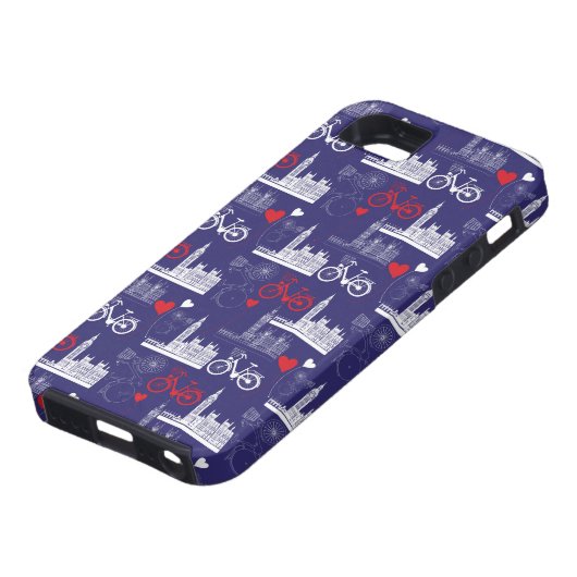 London Landmarks Pattern Case-Mate iPhone Case (Onderkant)