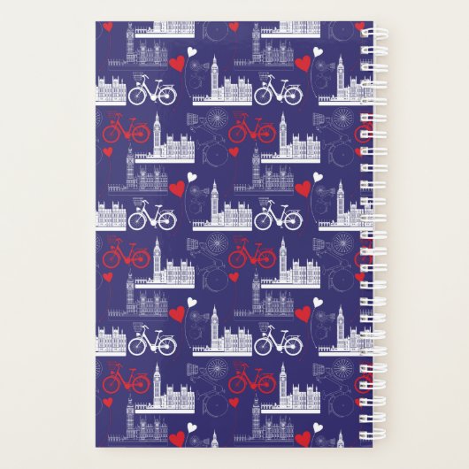 London Landmarks Pattern Planner (Achterkant)