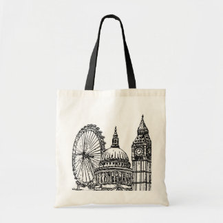 London Landmarks Tote Bag