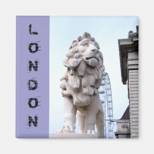 London Lion Statue Magneet