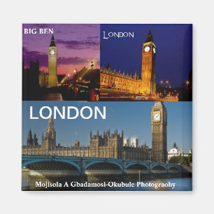 LONDON Magnet DOOR MOJISOLA A GBADAMOSI OKUBULE Magneet