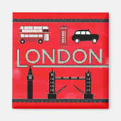 London Magnet Magneet (Voorkant)
