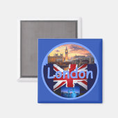 LONDON Magnet Magneet (Voorkant / Achterkant)