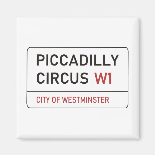 London Magnet Magneet (Voorkant)