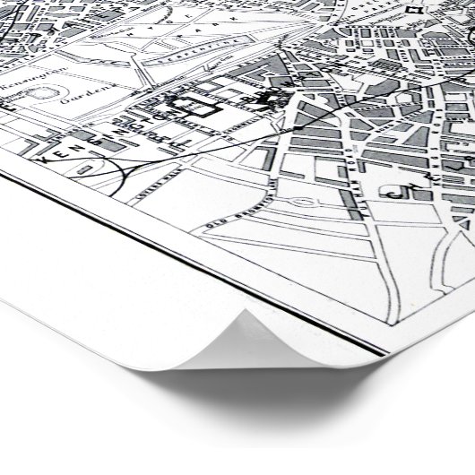 London Map Poster (Hoek)