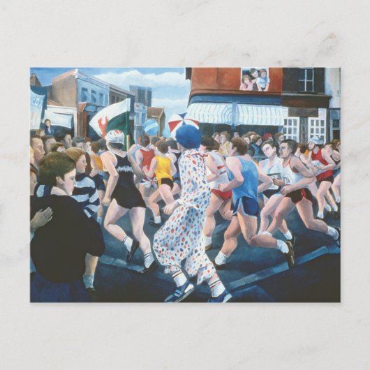 London Marathon 1996 Briefkaart (Voorkant)