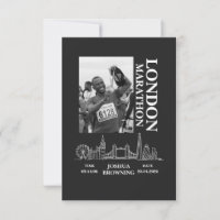 London Marathon Médaille Personnalisée Photo Merci