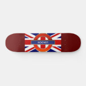 London Metro Sign Skateboard (Horizontaal)