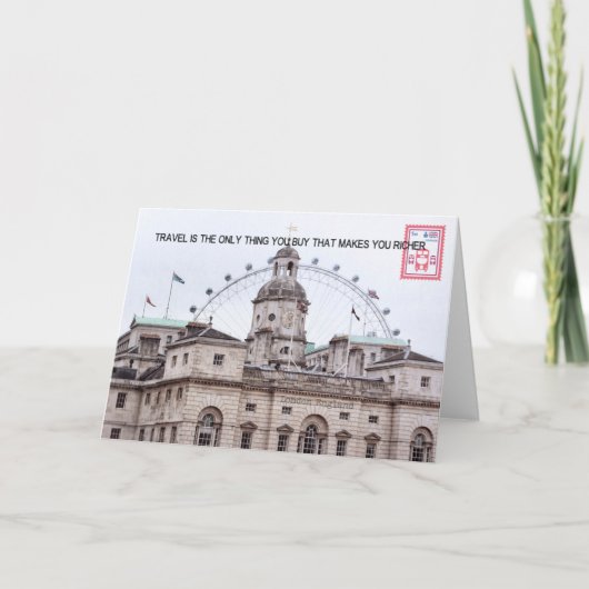 LONDON OLD AND NEW Greeting Card Bedankkaart (Voorkant)