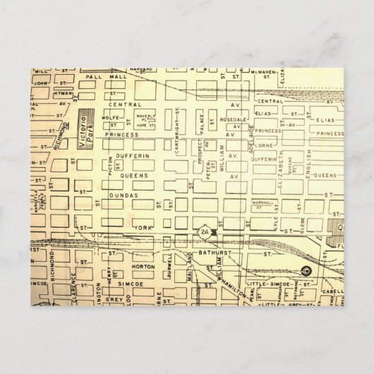 London, Ontario, Canada Carte Vintage (Devant)