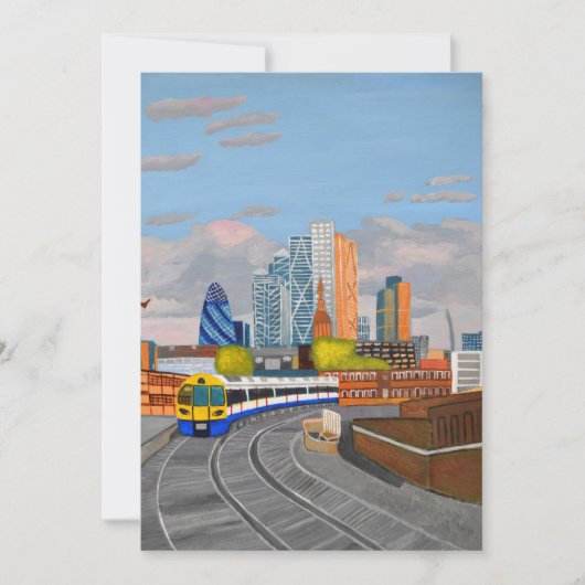 London Overground uitnodigingskaart Kaart (Voorkant)
