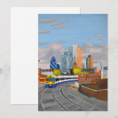 London Overground uitnodigingskaart Kaart (Voorkant / Achterkant)