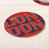 London Paper Onderzetters (Gebogen)