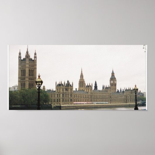 London Parliament Poster (Voorkant)