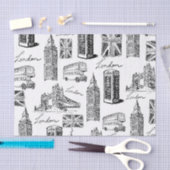 London Pattern Tissuepapier (Craft)