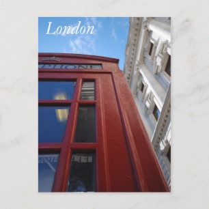 London Phone Booth Briefkaart