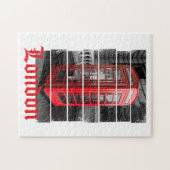 London Phone Box Souvenir Legpuzzel (Horizontaal)