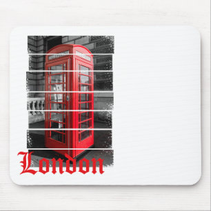 London Phone Box Souvenir Muismat