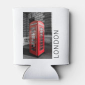 London Phone Box UK Retro Telefoon Blikjeskoeler (Achterkant)