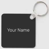 London  Phone Box UK Retro Telefoon Sleutelhanger (Achterkant)