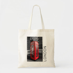 London  Phone Box UK Retro Telefoon Tote Bag