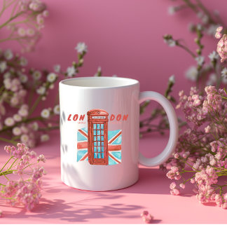 London Phonebooth Extra Grote Beker