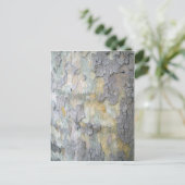 London Plane Tree Bark Briefkaart (Staand voorkant)