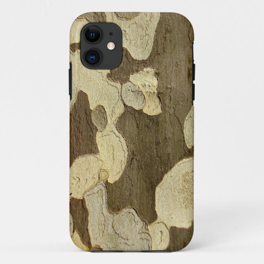 London Plane Tree Bark iPhone / iPad Case (Achterkant)