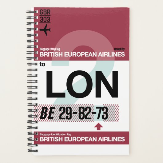 London - Planificateur de voyage 2026 (Devant)