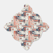 London Post Favor Box Bedankdoosjes (Uitgevouwen)