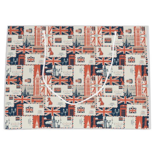 London Post Gift Bags Groot Cadeauzakje (Voorkant)