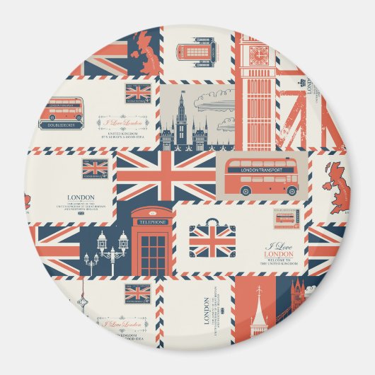 London Post Magnet Magneet (Voorkant)