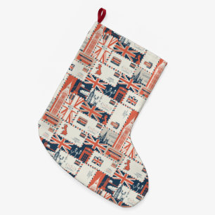 London Post Stocking Grote Kerstsok