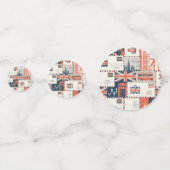 London Post Table Confetti (Achterkanten)