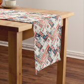 London Post Table Runner Lange Tafelloper (Voorbeeld)