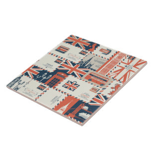 London Post Tile Tegeltje