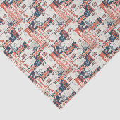 London Post Tissue Paper Tissuepapier (Detail)