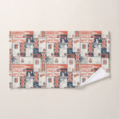 London Post Towel Set Bad Handdoek (Handdoek)