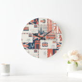 London Post Wall Clock Grote Klok (Huis)