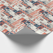 London Post Wrapping Paper Cadeaupapier (Hoek)