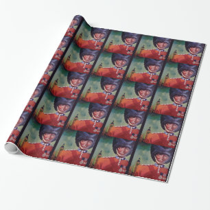 London Poster Wrapping Paper Cadeaupapier