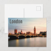 London Postkarte Briefkaart (Voorkant / Achterkant)